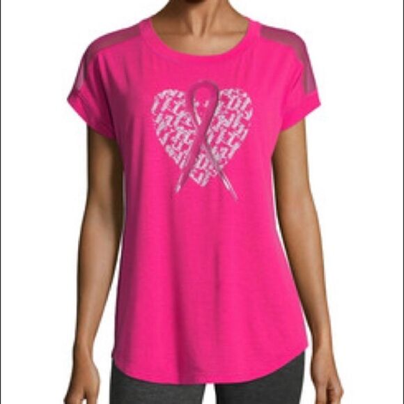 BREAST Cancer Awareness Barbiecore Hot Pink size XXL plus size NEW - Picture 6 of 13